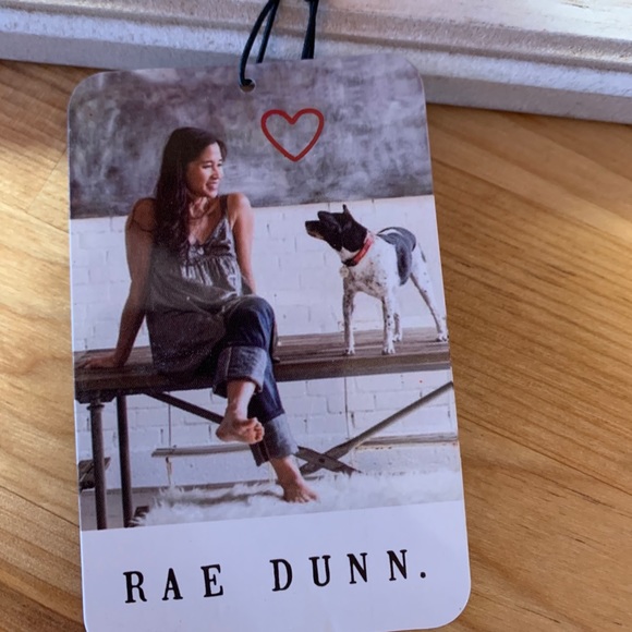 RAE DUNN METAL / WOOD “NANA” HEART SIGN STAND - Picture 7 of 7